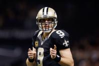 <b>No. 4 Drew Brees:</b> <br>$20,000,000 for the 2013 season<br> $168,067.22 per day <br> $7,002.80 per hour <br> $116.71 per minute <br> $1.95 per second