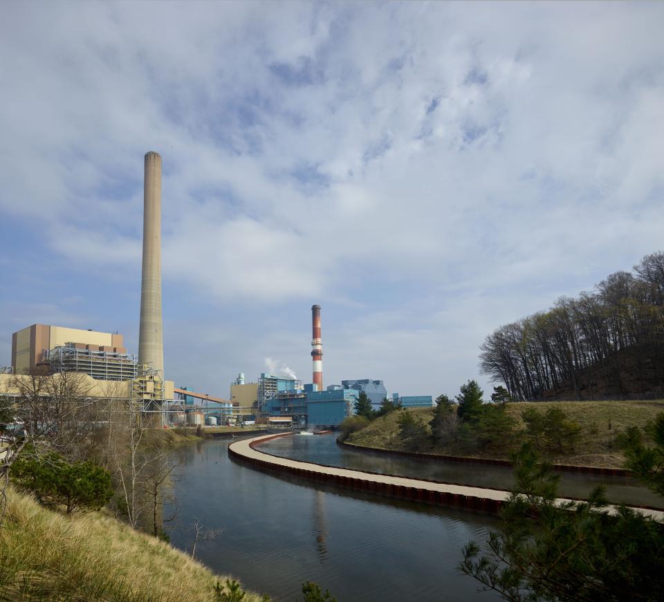 The J.H. Campbell Generating Plant in West Olive, Mich.