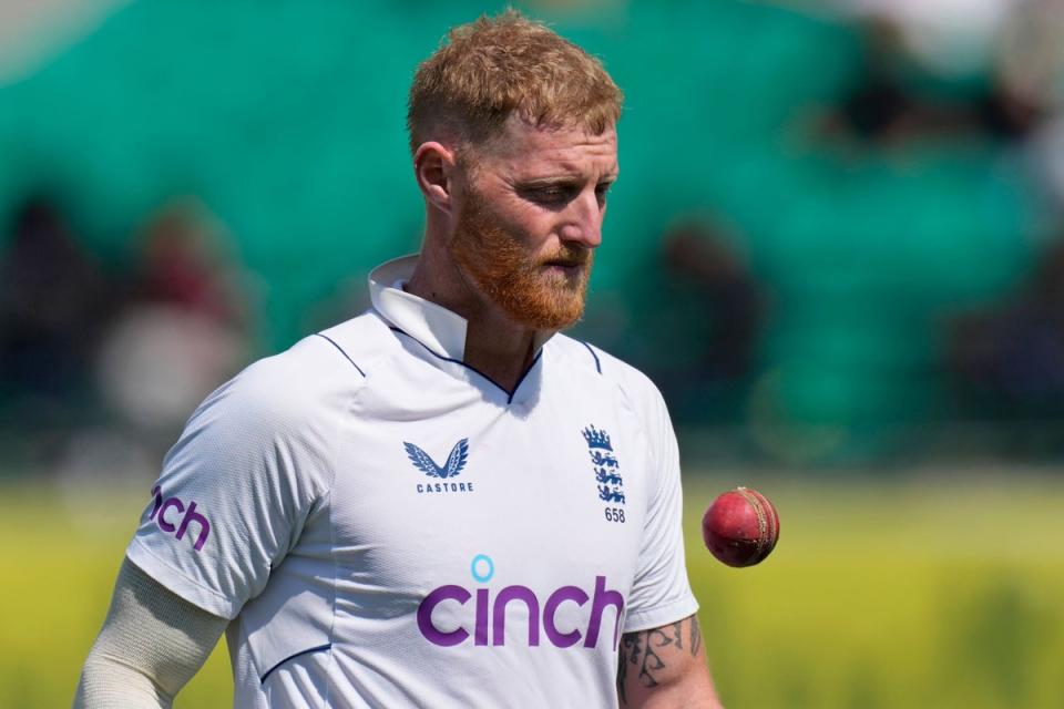 Ben Stokes provided a moment of magic on his bowling return (AP)