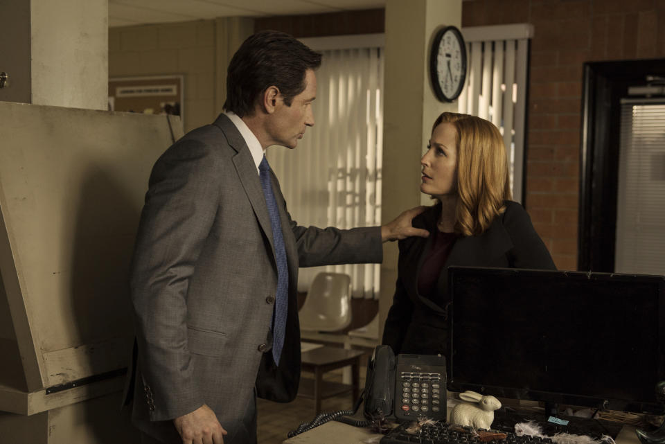 David Duchovny and Gillian Anderson, "The X-Files"