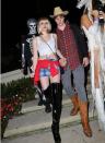 Emma Roberts kept it all in the family at a costume party on Friday when she dressed as the fictional Vivian Ward, the call girl her Aunt Julia played in 1990’s iconic “Pretty Woman.” Her boyfriend Evan Peters ("American Horror Story") went as a cowboy. (10/27/2012)