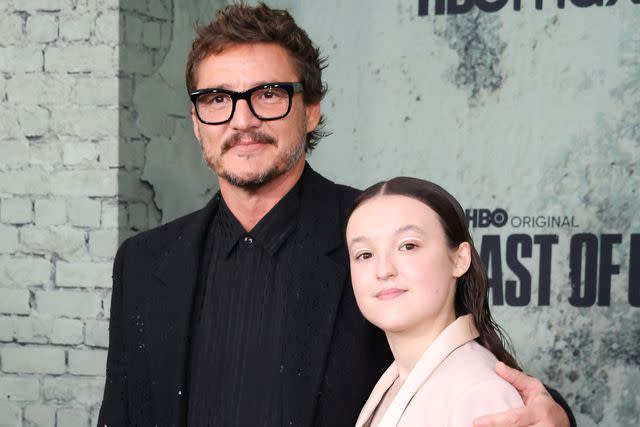 Rodin Eckenroth/WireImage Pedro Pascal and Bella Ramsey