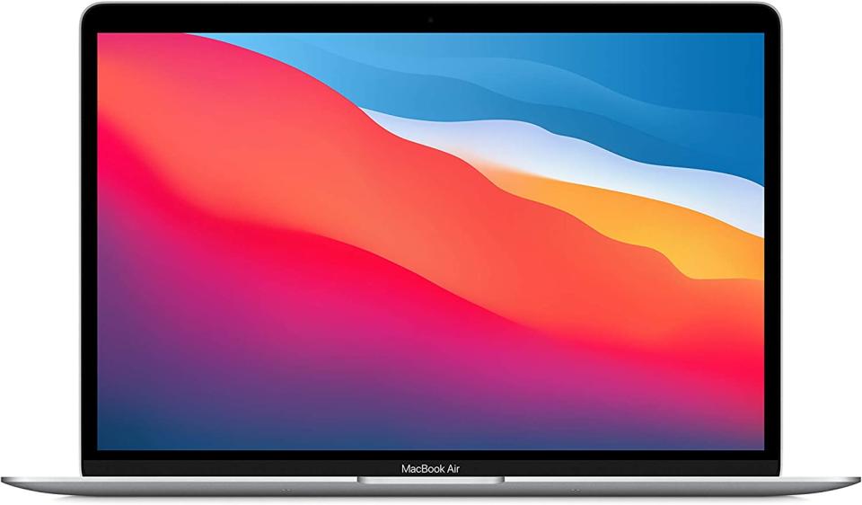 Apple MacBook Air 2020 13 inch laptop.  Image via Amazon.