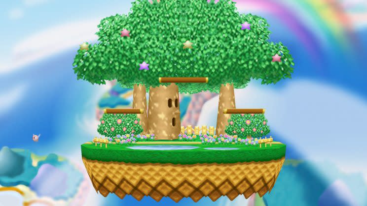 Dream Land is among the Smash 4 stages addressed in a list of proposed rule changes. (Nintendo)