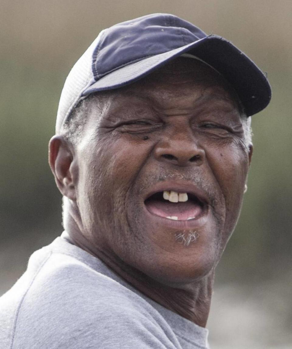 Franklin Smalls, known as the “Snakeman” to locals, picked oysters from the pluff mud of Murrells Inlet for over 60 years, often singing while he works. Snakeman who died at age 74 was known for his cheerful nature and his work ethic. TSN File photo 2017.