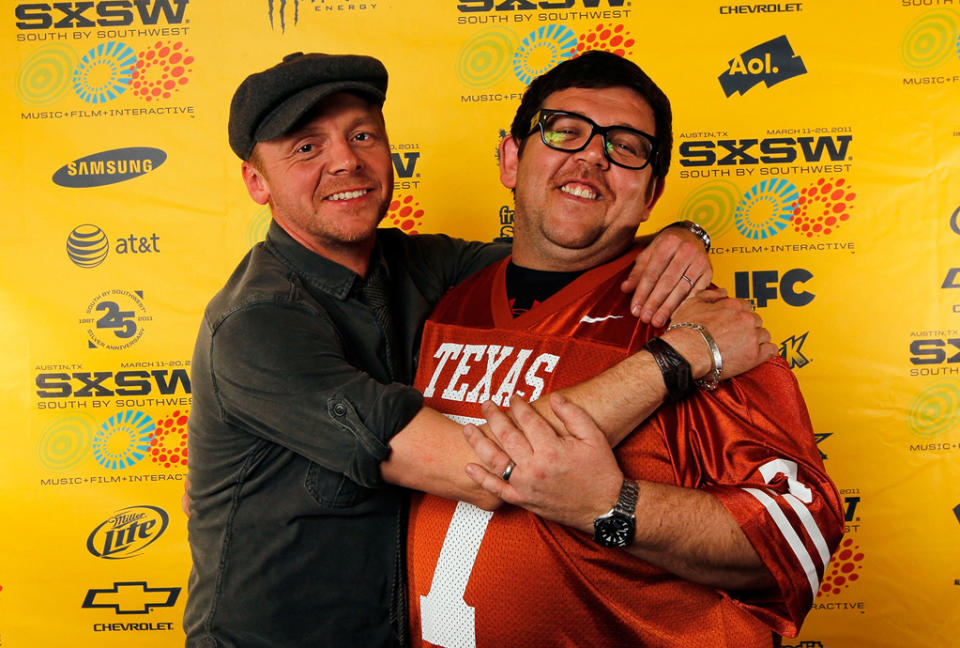 2011 SXSW Music and Film Festival Simon Pegg Nick Frost