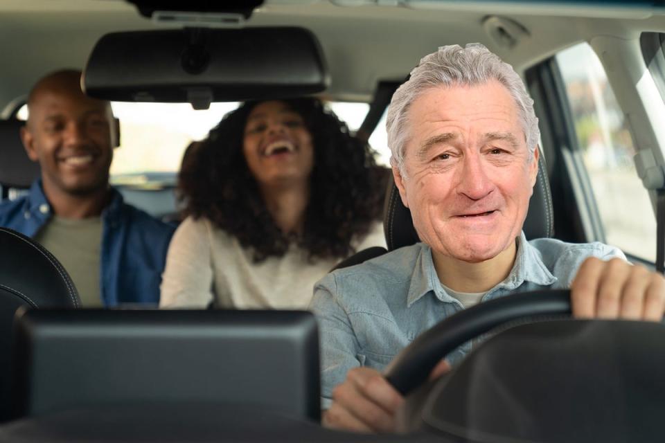You ridin’ with me?: How Robert De Niro might look in his forthcoming advert for Uber (iStock/Getty)