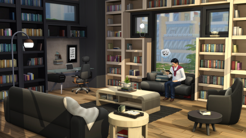 the sims 4 book nook kit