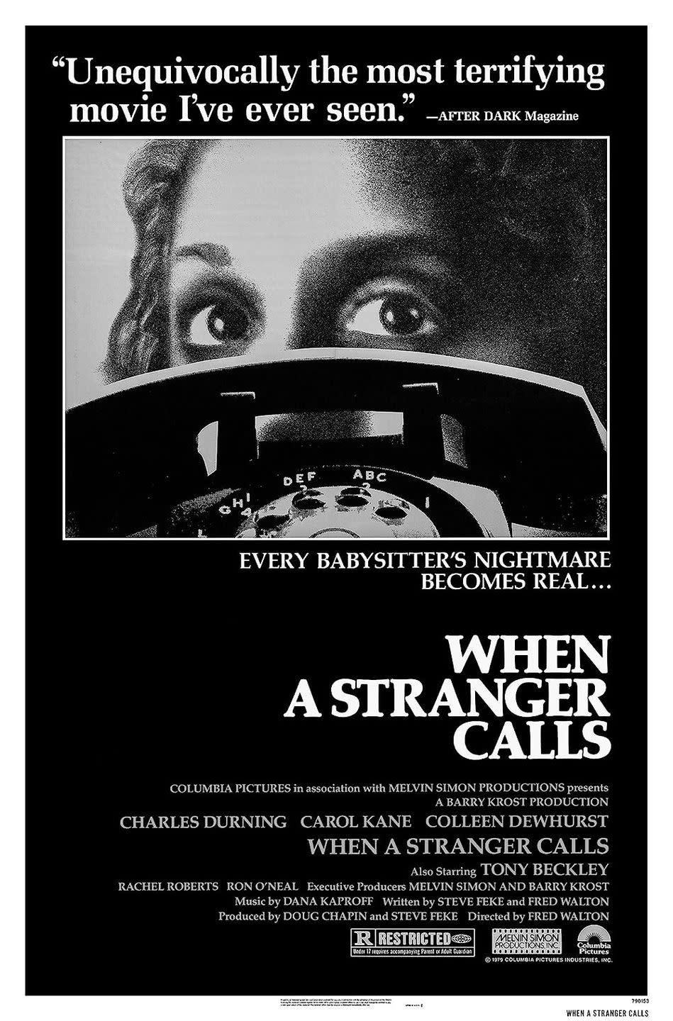 best psychological thriller horror movies, when a stranger calls 1979