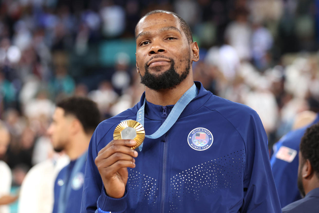 2024 Paris Olympics Kevin Durant wins historic 4th gold medal while