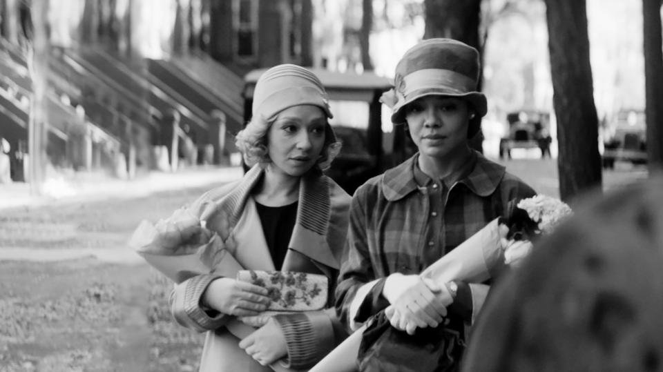 While snubbed by the Oscars (BOO!), this impeccable black-and-white film — the directorial and screenwriting debut of actor Rebecca Hall — follows the chance reunion between two high school friends (Tessa Thompson and Ruth Negga) circa the 1920s. While both are Black women, one of them (Ruth) lives her life as a white woman with a white husband (Alexander Skarsgård). A mutual obsession soon blossoms between them, threatening to collide their separate social spheres. André Holland and Bill Camp (of The Queen's Gambit) also star.Where to watch: Netflix