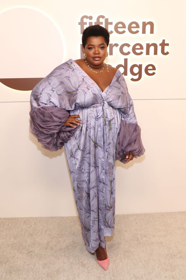 Gabriella Karefa-Johnson at the 2022 Inaugural Fifteen Percent Pledge Benefit Gala on April 02, 2022 in New York City. (Photo: Bennett Raglin via Getty Images)