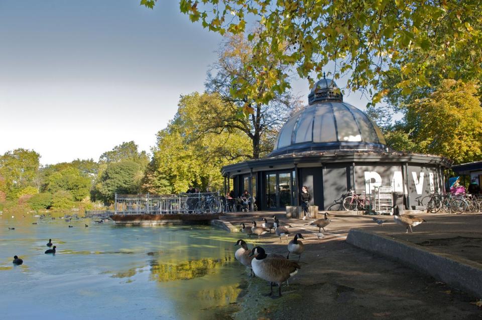 The Pavilion café in Victoria Park is one of Nabil’s favourites (Alamy Stock Photo)