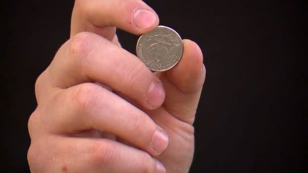 PHOTO: A mayoral election in Butler, Kentucky, was decided by a coin toss following a tie. (WCPO)