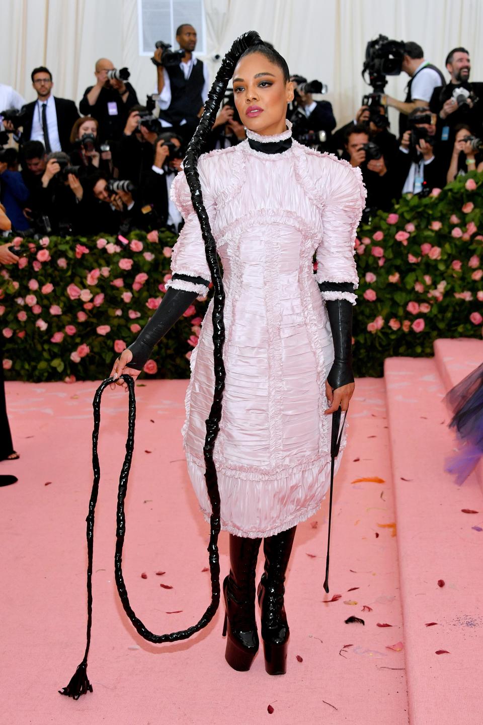 <h1 class="title">Tessa Thompson in Chanel Haute Couture</h1><cite class="credit">Photo: Getty Images</cite>
