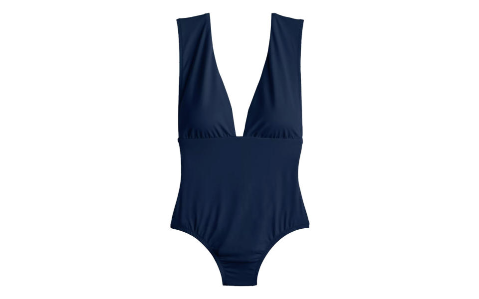 J.Crew V-neck swimsuit