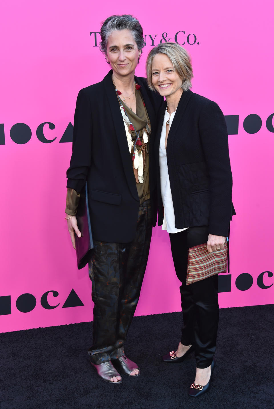 LOS ANGELES, CALIFORNIA - APRIL 15: Alexandra Hedison and Jodie Foster attends the MOCA Gala 2023 at The Geffen Contemporary at MOCA on April 15, 2023 in Los Angeles, California. (Photo by Alberto E. Rodriguez/Getty Images)