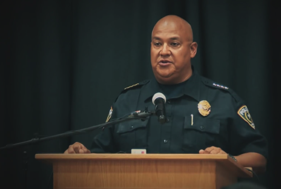 Uvalde school district police chief Pete Arredondo, who officials last week identified as the incident commander during the Robb Elementary school mass shooting, was sworn in as a City Council member on Tuesday, the city's mayor says. / Credit: CBS 11 News