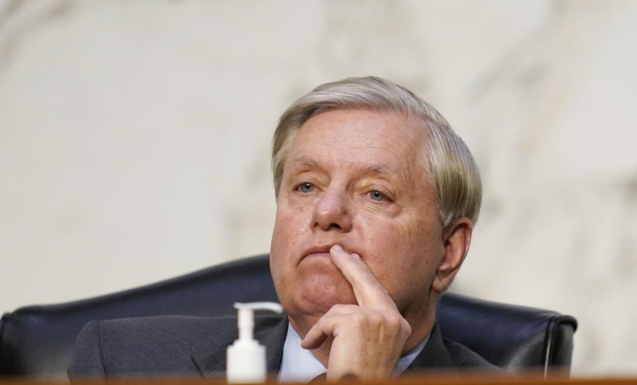 Republican Sen. Lindsey Graham of South Carolina says the final form of the infrastructure package will show what kind of presidency President Biden wants to have. 