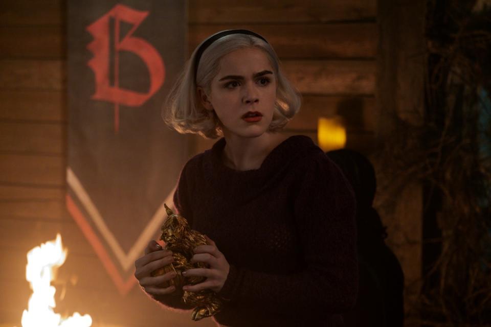 KIERNAN SHIPKA in ‘Chilling Adventures of Sabrina’ (Liane Hentscher/Netflix)