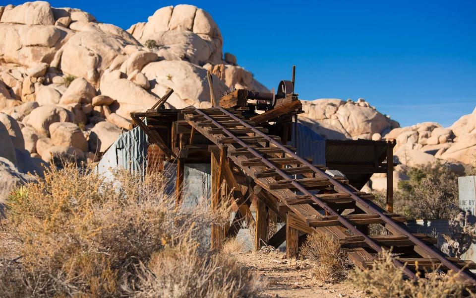 Wall Street Mill at Joshua Tree National Park 