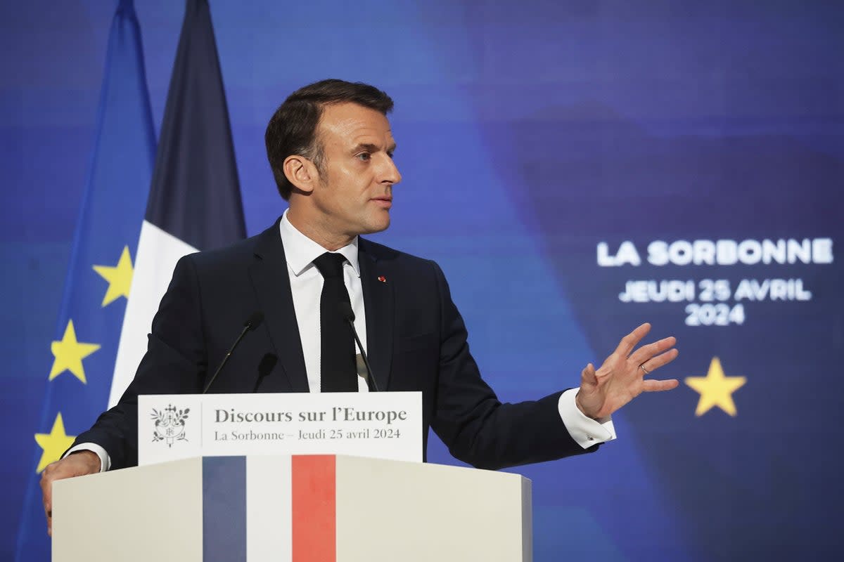 French President Emmanuel Macron described Mr Depardieu as a ‘genius ... who makes France proud’