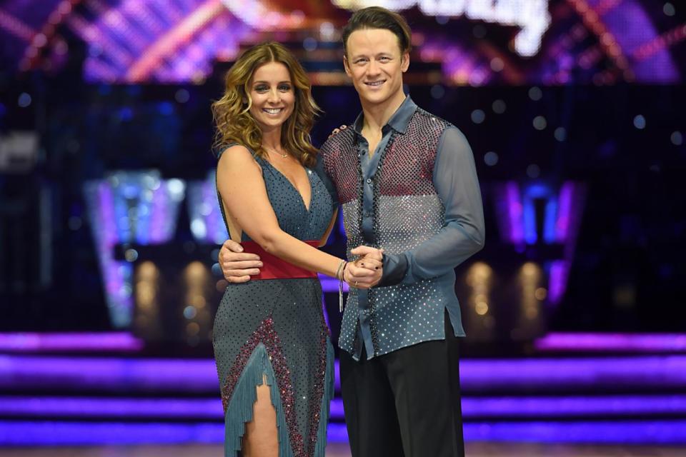 Good friends: Louise Redknapp and Kevin Clifton (Joe Giddens/PA)