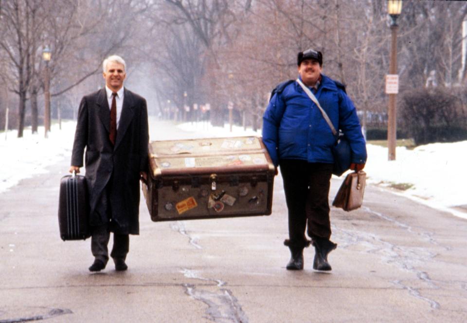 <h1 class="title">PLANES, TRAINS AND AUTOMOBILES, Steve Martin, John Candy, 1987, © Paramount/courtesy Everett Collect</h1><cite class="credit">Everett Collection</cite>