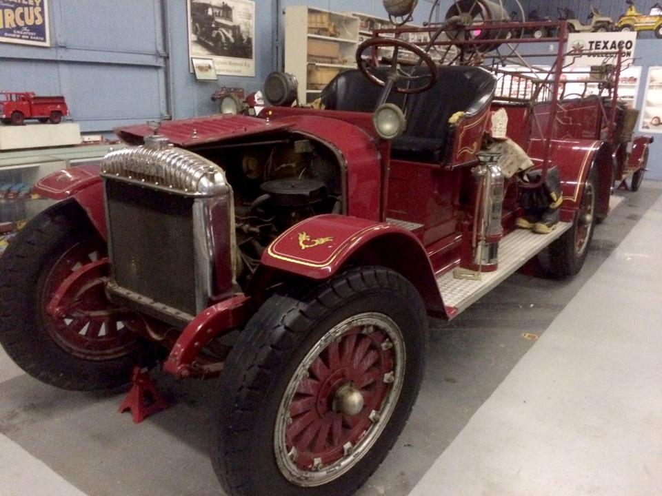 A display at the Antique Toy and Firehouse Museum in Bay City.