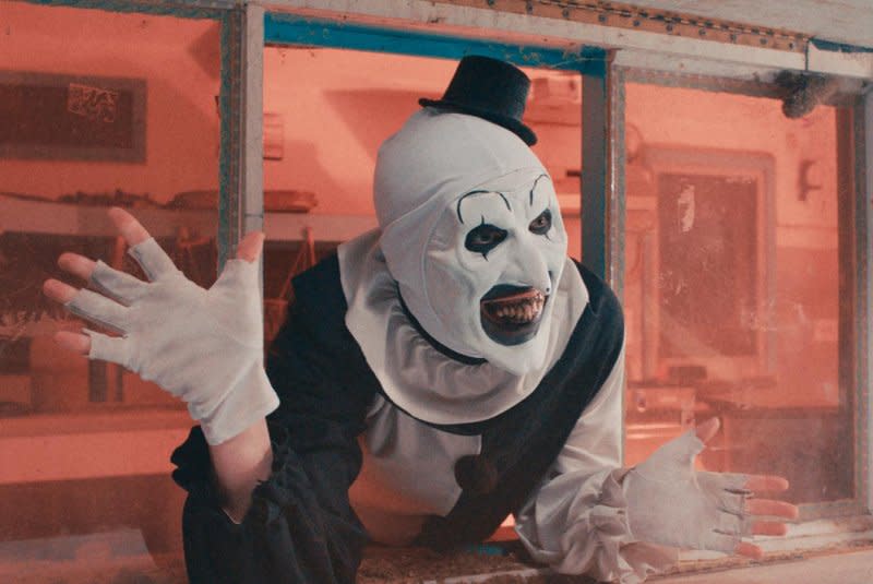 Art the Clown (David Howard Thornton) will return in "Terrifier 3." Photo courtesy of Cineverse