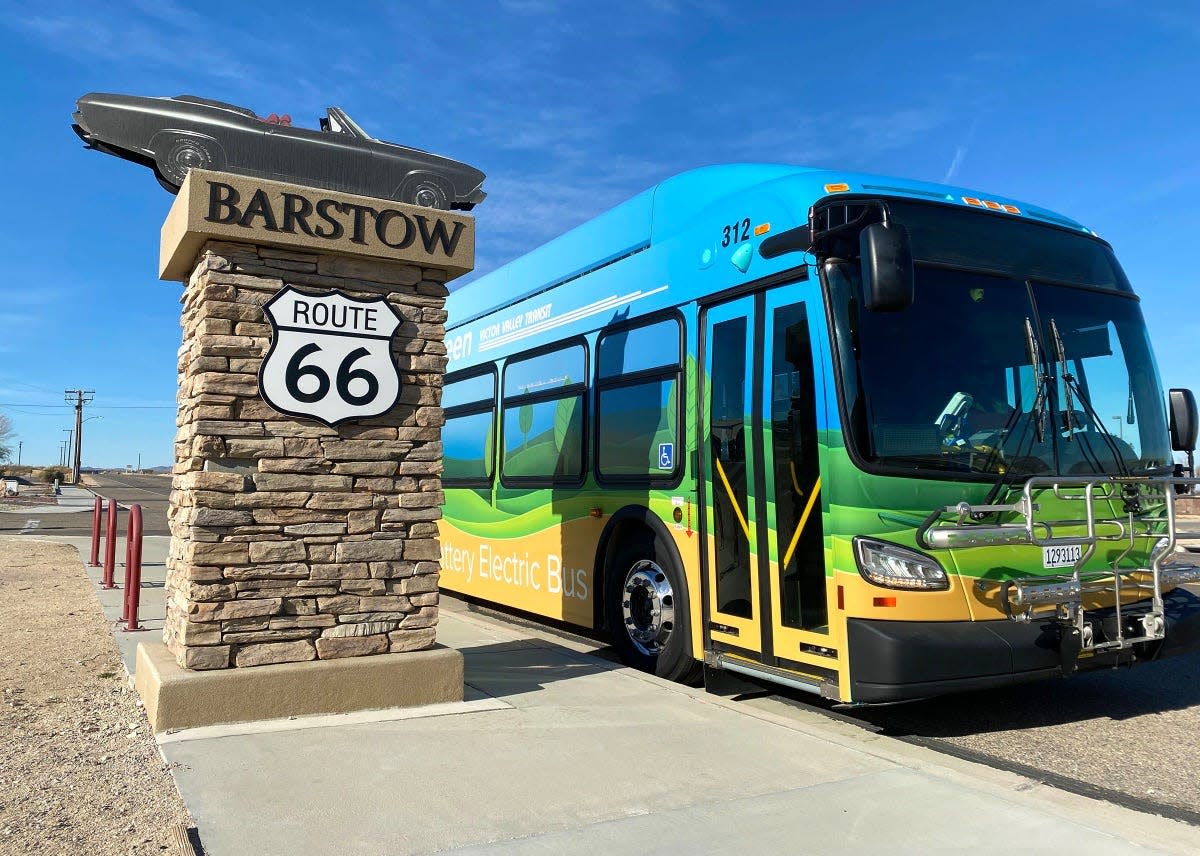 The Victor Valley Transit Authority has delivered five new, zero-emission,  battery-electric buses to Barstow.