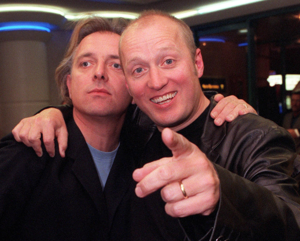 Adrian Edmondson met comedy partner Rik Mayall during their time at university in Manchester. (PA/Getty)