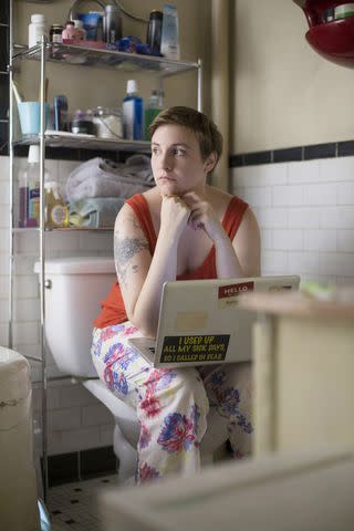 <p>Everett</p> Lena Dunham on 'Girls'