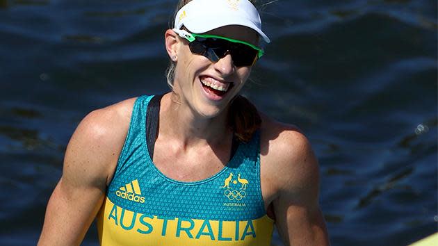 Unbeaten in the two years before the Olympics, world champion and firm favourite, Kim Brennan lived up to all the expectation to win a commanding Olympic gold medal.