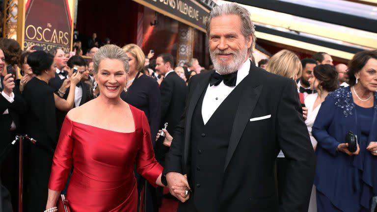 Jeff Bridges y su esposa, Susan Geston
