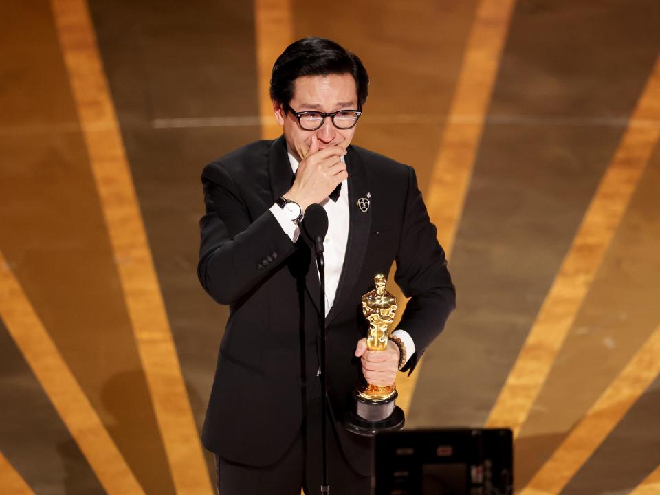 Ke Huy Quan wins the Oscar for best supporting actor in 2023