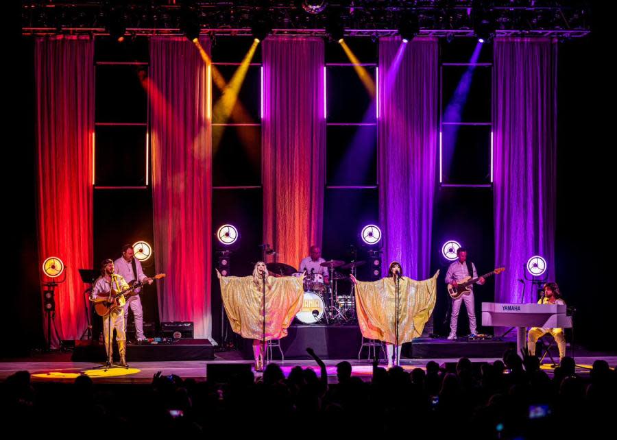 Mania: The ABBA Tribute will return to the Adler Theatre in Davenport on Oct. 12, 2024.