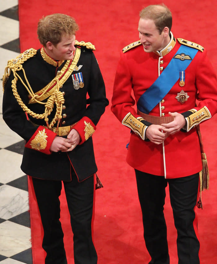 Harry de Inglaterra, padrino en la boda del príncipe Guillermo