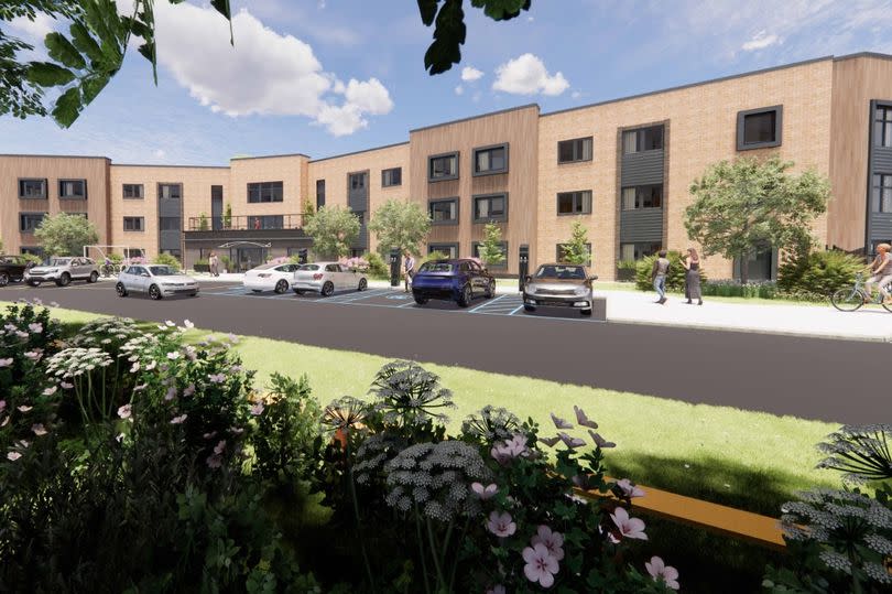 How the proposed 66-bed facility for older people at the Cheshire Oaks Business Park on Lloyd Drive could look -Credit:Planning Application