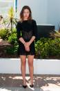 <p>Adèle Exarchopoulos débarque sur la Croisette dans une petite robe noire. La déferlante approche.</p><br>