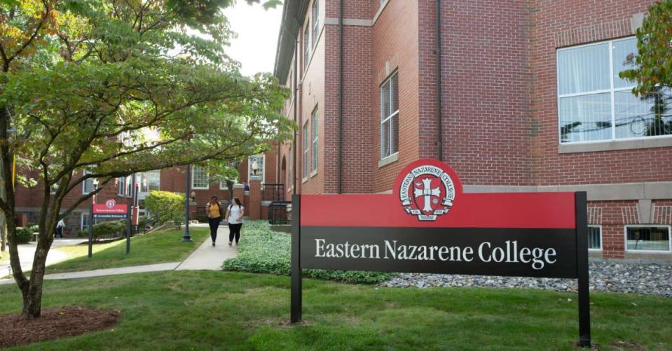 Eastern Nazarene College in Quincy hosts a welcome center and shelter accommodations for immigrant families facing homelessness.