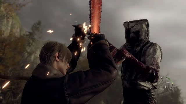 Resident Evil 4 Remake Chainsaw Demo Gameplay 