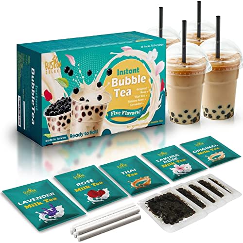 Locca Boba Tea Kit, The Classic, Premium Bubble Tea