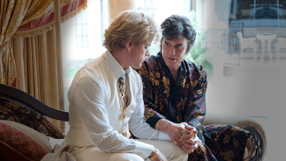 Matt Damon and Michael Douglas in "Behind the Candelabra" (Max)