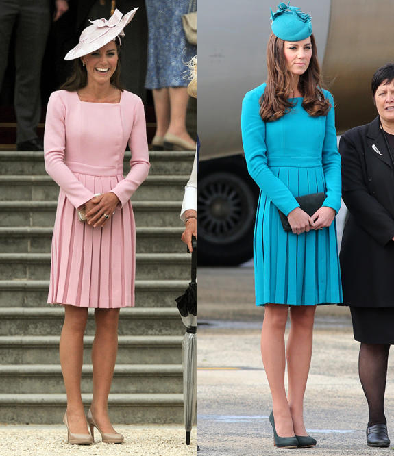 Discount Duchess: Kate Middleton scores a hat-trick in teal skirt