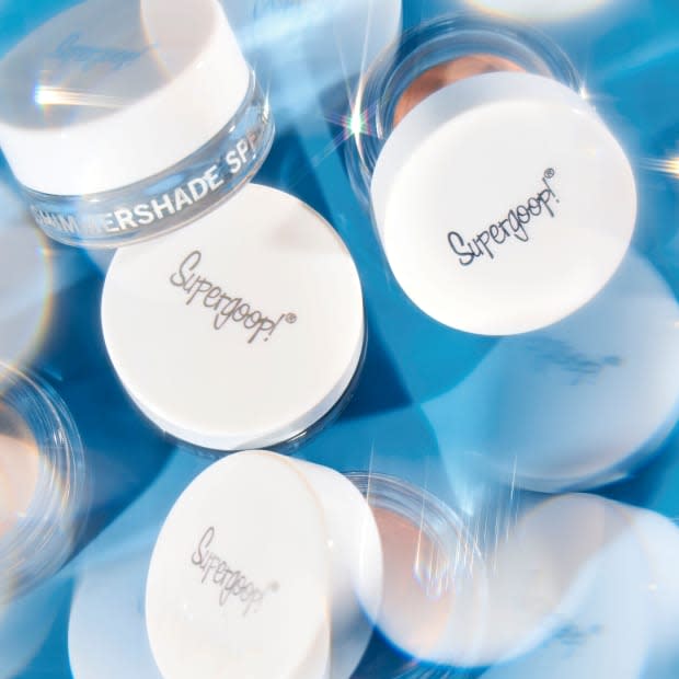 Supergoop's new Shimmershade SPF 30 Eye Shadow. Photo: Courtesy of Supergoop