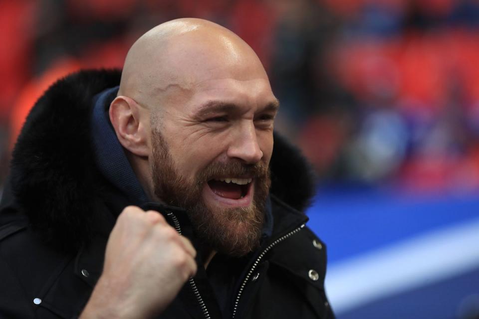 Tyson Fury already has close links with the Shrimps (Simon Cooper/PA) (PA Archive)