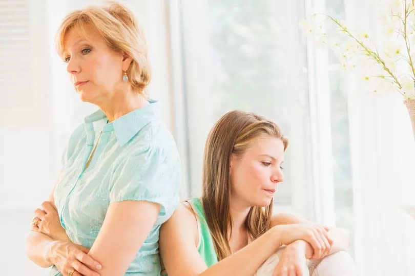 A generic image of a mother and daughter, posed by models