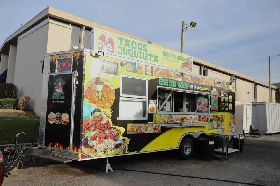 Tacos Juquilita, a Lexington taco truck, is located at 2312 Versailles Rd.