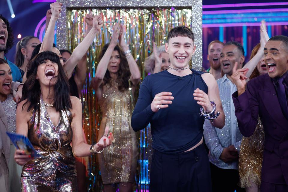 strictly come dancing ,claudia winkleman, olly alexander